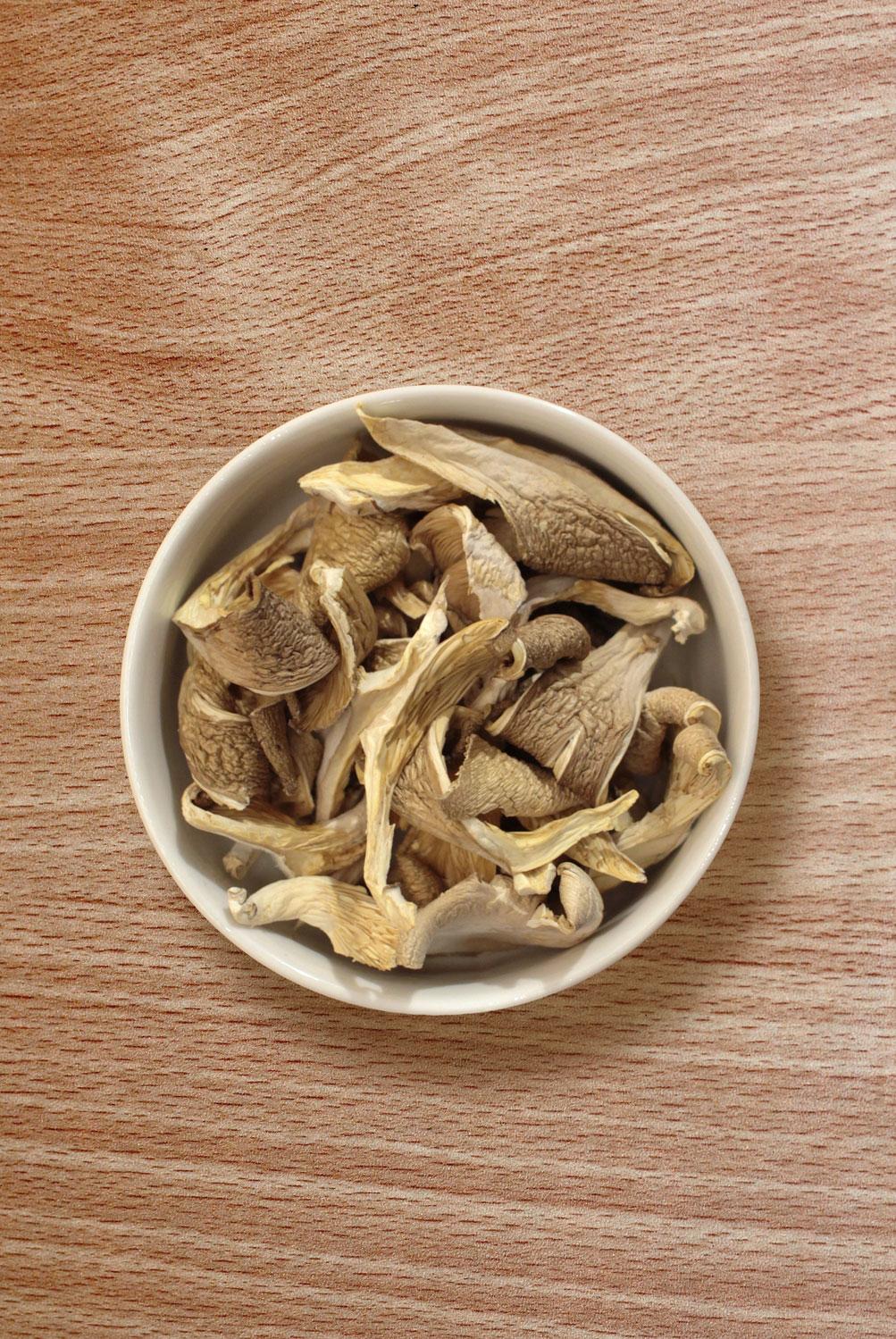 Pleurotes séchés