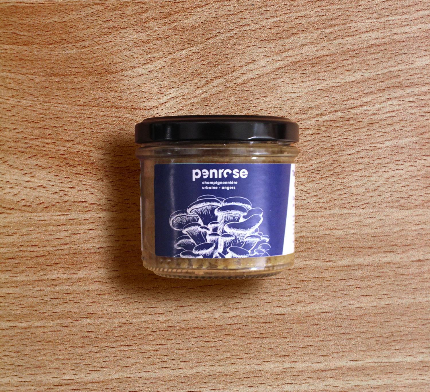 Tartinade de pleurotes